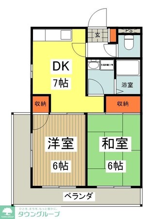 瀬川ビルの物件間取画像